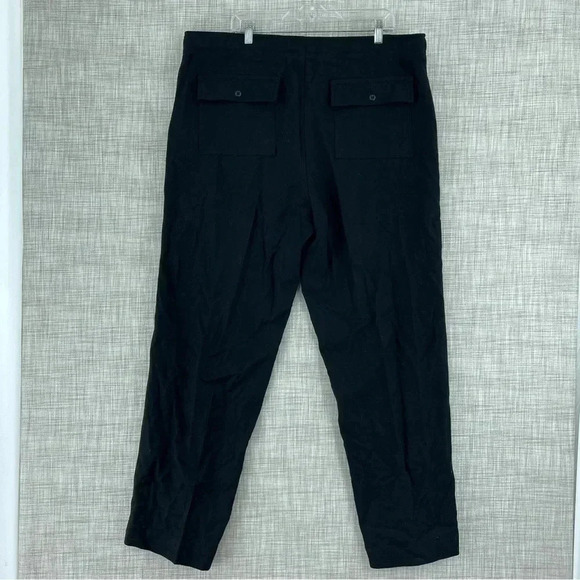 Vintage Polo Ralph Lauren Mens L 40 waist draw string casual wool pants 2028 - Picture 4 of 11
